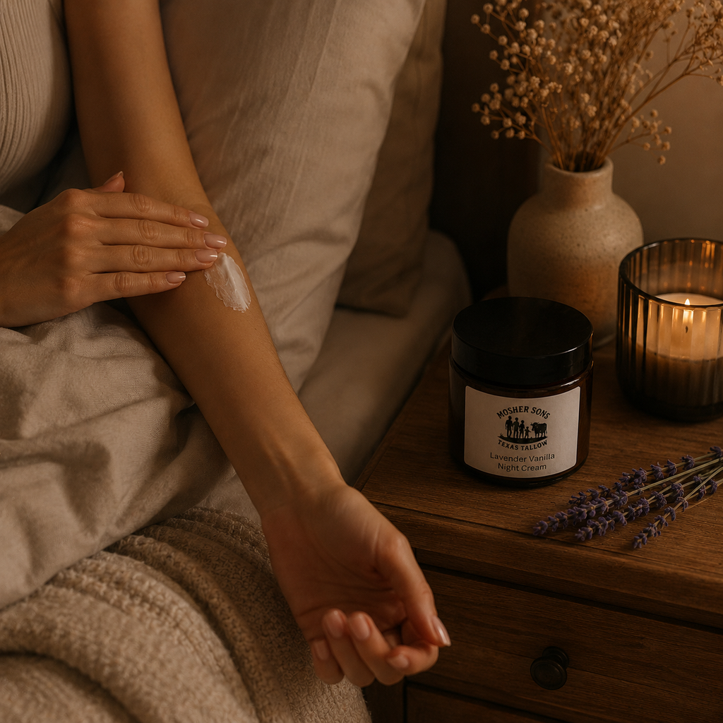 Night Cream- Lavender Vanilla Scent