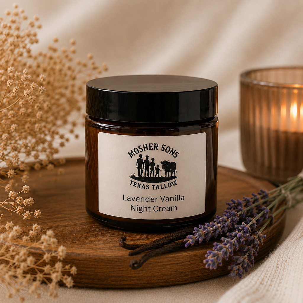 Night Cream- Lavender Vanilla Scent