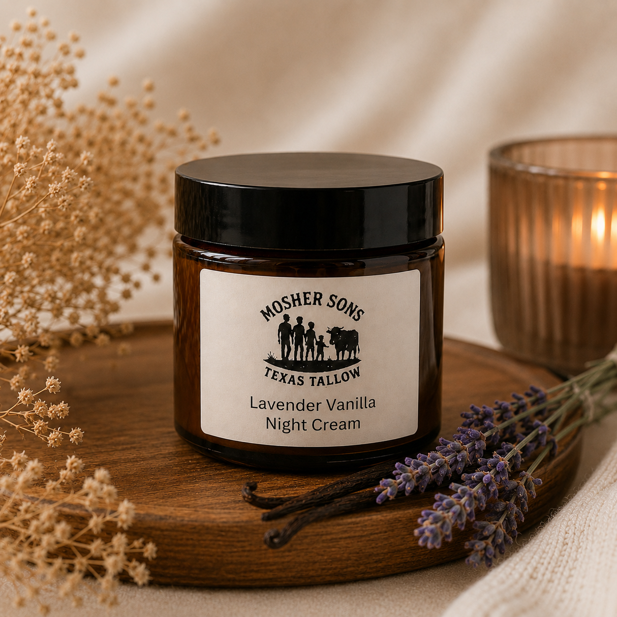 Night Cream- Lavender Vanilla Scent