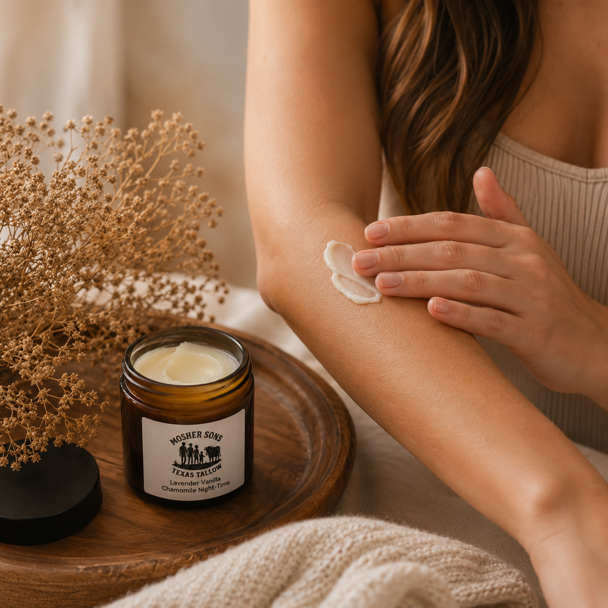 Night Cream- Lavender Vanilla Camomile Scent