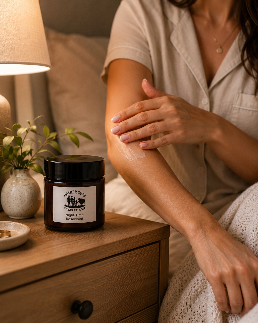 Night Cream- Rosewood Scent