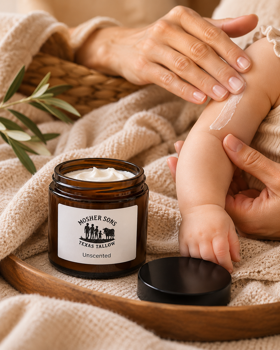 Unscented Tallow Lotion